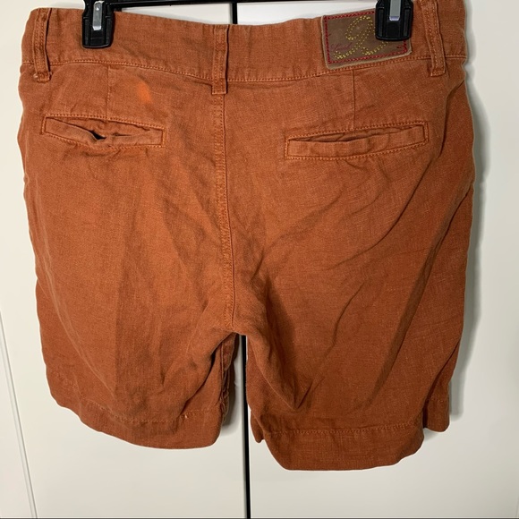 Level 99 Linen Bermuda Shorts - Picture 9 of 12